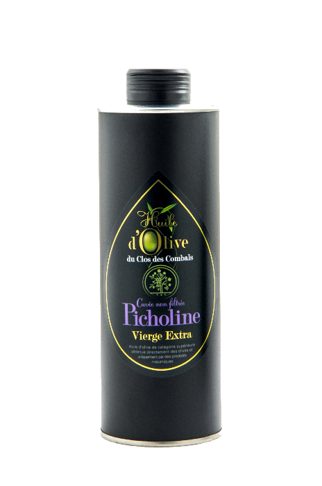 huile olive vierge extra picholine non filtrée